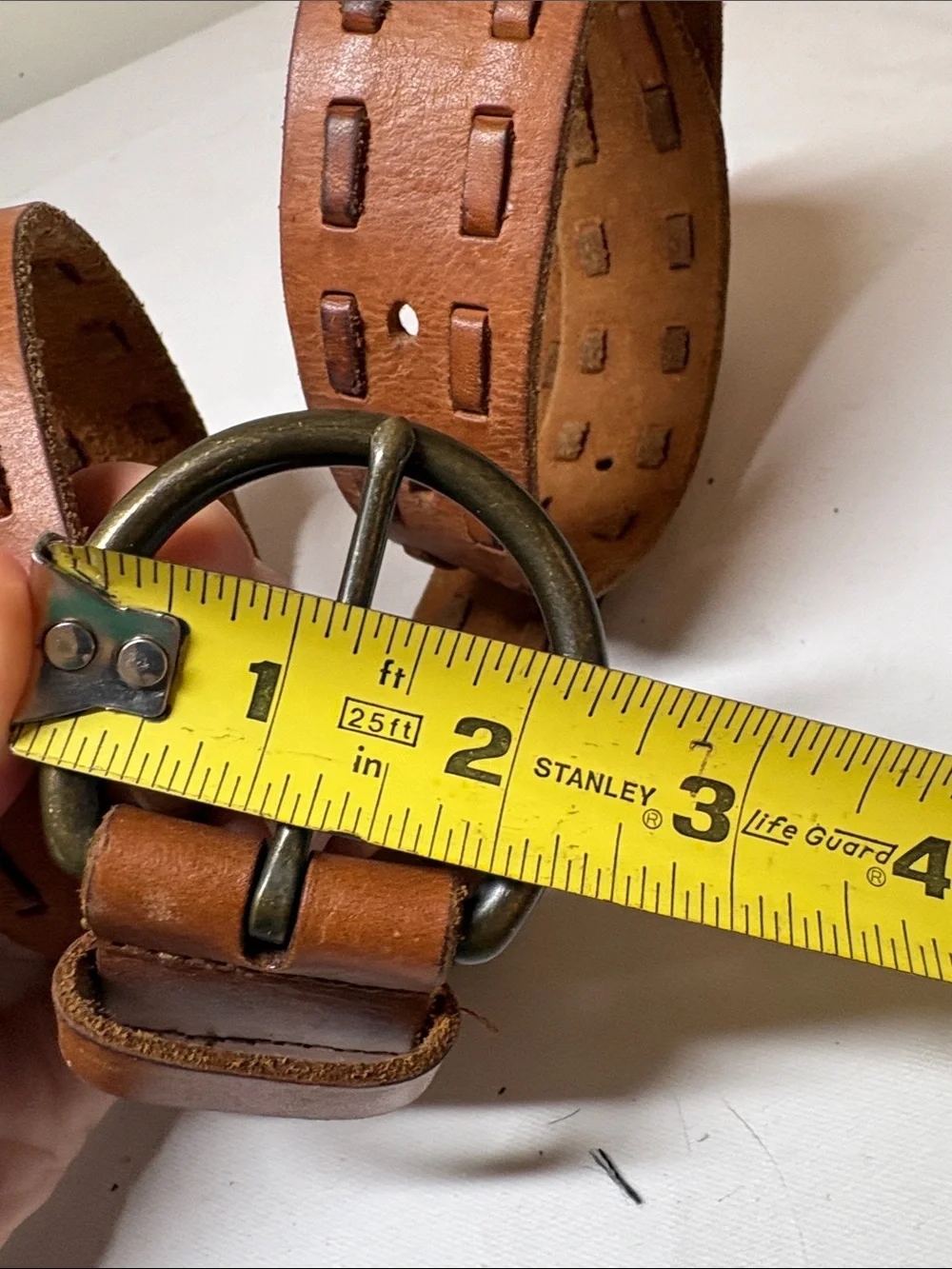 Banana Republic embellished Brown Leather Belt Size S